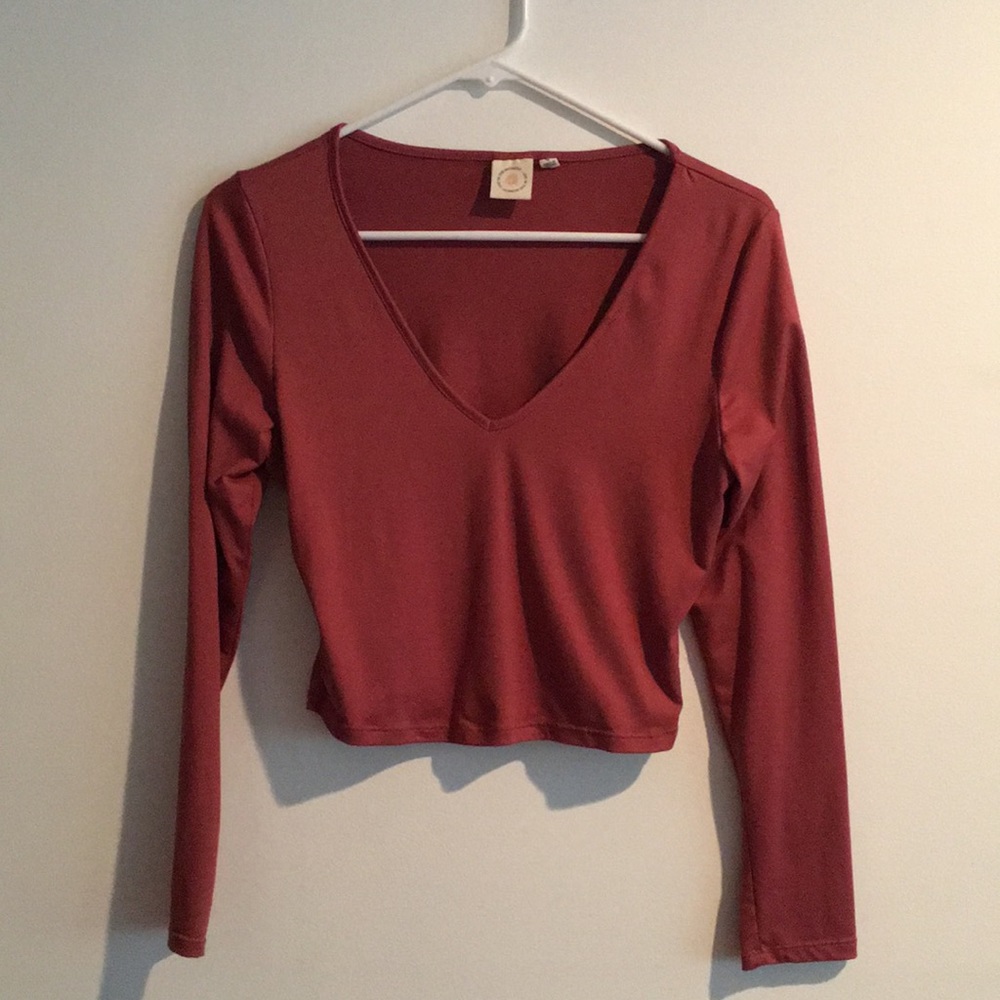Solid crop top